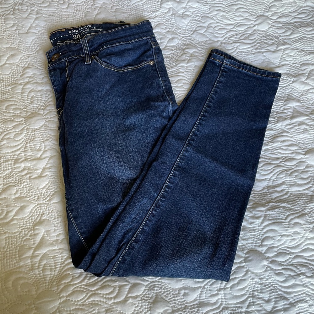 Levi’s Demi-Curve Ankle Skinny Jeans 26x27